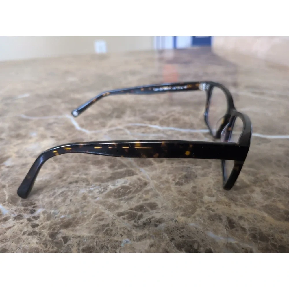 Warby Parker Nash 200 Eyeglasses Whiskey Tortoise Rectangular Frames 55-17-145